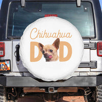 Proud Chihuahua Dad Spare Tire Cover Ankle Biter Dog Lover