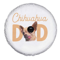 Proud Chihuahua Dad Spare Tire Cover Ankle Biter Dog Lover