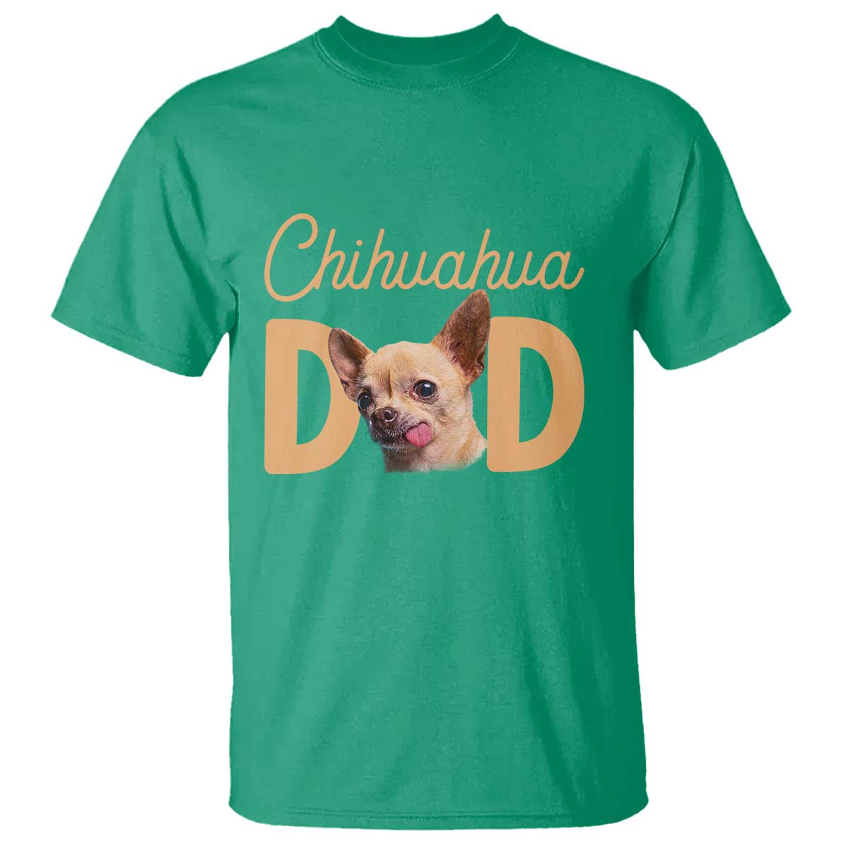 Proud Chihuahua Dad T Shirt Ankle Biter Dog Lover