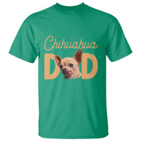 Proud Chihuahua Dad T Shirt Ankle Biter Dog Lover