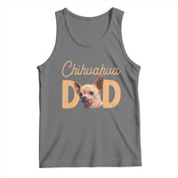 Proud Chihuahua Dad Tank Top Ankle Biter Dog Lover