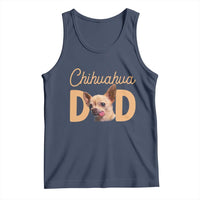 Proud Chihuahua Dad Tank Top Ankle Biter Dog Lover