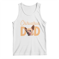 Proud Chihuahua Dad Tank Top Ankle Biter Dog Lover