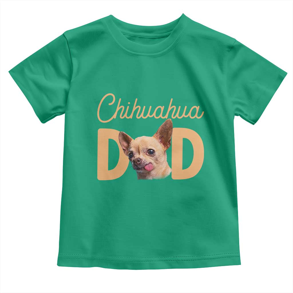 Proud Chihuahua Dad Toddler T Shirt Ankle Biter Dog Lover