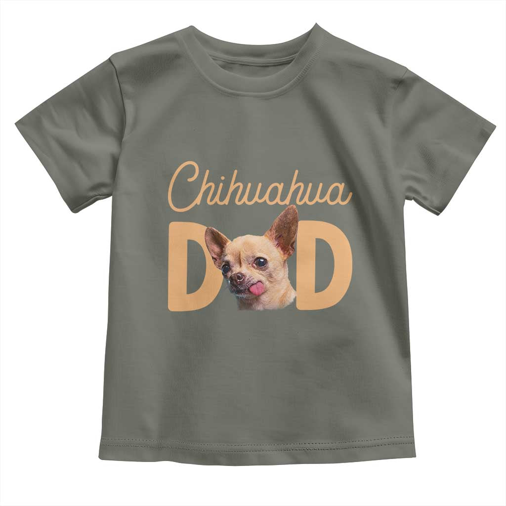 Proud Chihuahua Dad Toddler T Shirt Ankle Biter Dog Lover