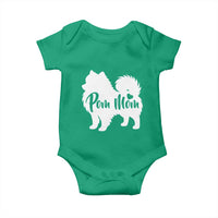 Proud Pom Mom Baby Onesie Pomeranian Dog Lover Gift