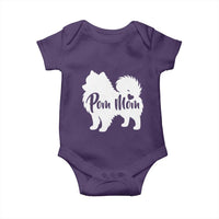 Proud Pom Mom Baby Onesie Pomeranian Dog Lover Gift