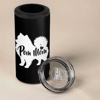 Proud Pom Mom 4 in 1 Can Cooler Tumbler Pomeranian Dog Lover Gift