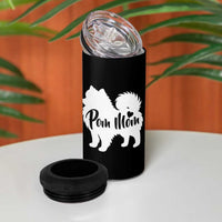 Proud Pom Mom 4 in 1 Can Cooler Tumbler Pomeranian Dog Lover Gift
