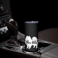 Proud Pom Mom Skinny Tumbler Pomeranian Dog Lover Gift