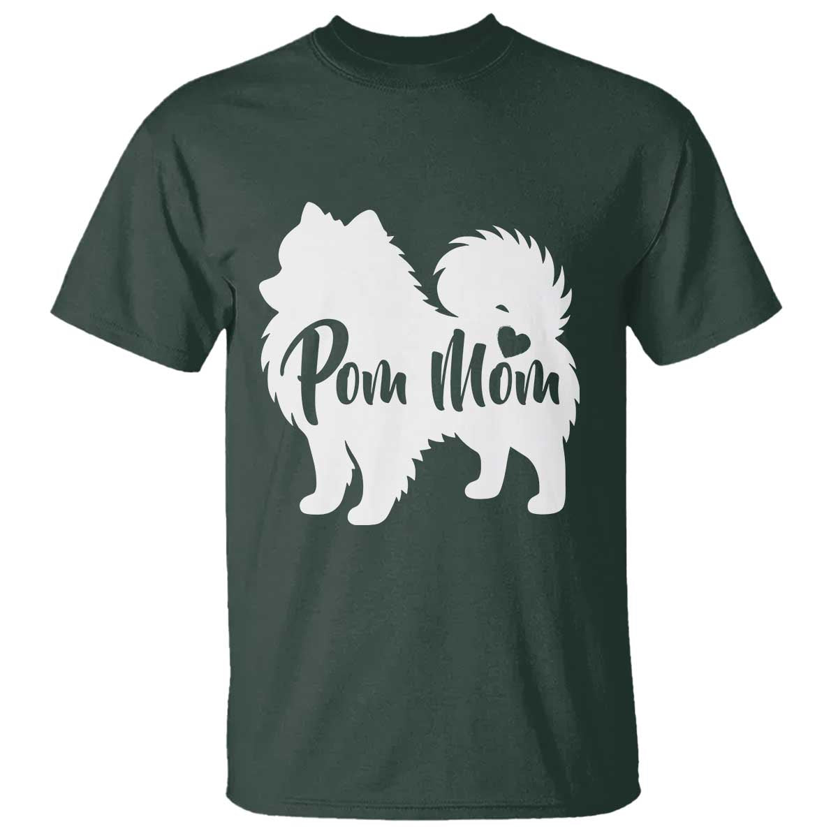 Proud Pom Mom T Shirt Pomeranian Dog Lover Gift