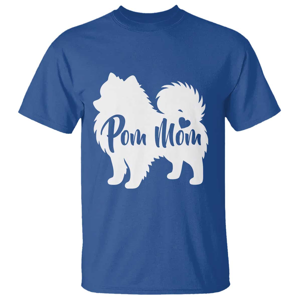 Proud Pom Mom T Shirt Pomeranian Dog Lover Gift