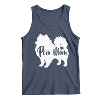 Proud Pom Mom Tank Top Pomeranian Dog Lover Gift