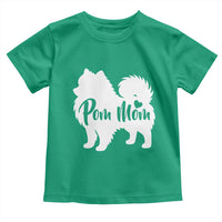 Proud Pom Mom Toddler T Shirt Pomeranian Dog Lover Gift