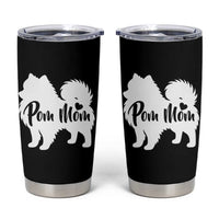 Proud Pom Mom Tumbler Cup Pomeranian Dog Lover Gift