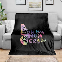 In My Mom Era Throw Blanket Colorful Butterfly Mothers Day Gift