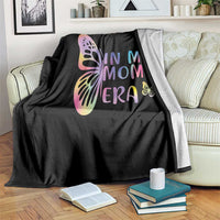 In My Mom Era Throw Blanket Colorful Butterfly Mothers Day Gift