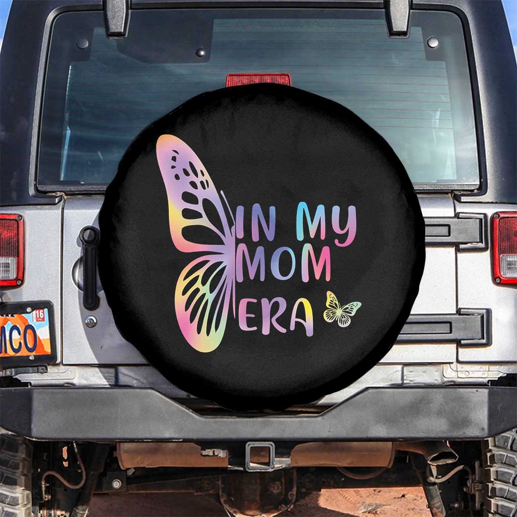 In My Mom Era Spare Tire Cover Colorful Butterfly Mothers Day Gift