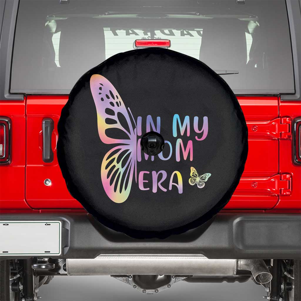 In My Mom Era Spare Tire Cover Colorful Butterfly Mothers Day Gift