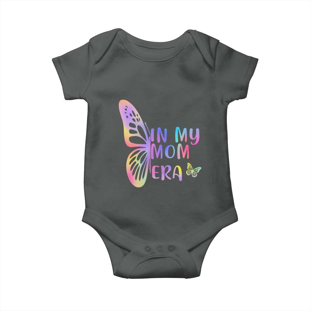 In My Mom Era Baby Onesie Colorful Butterfly Mothers Day Gift