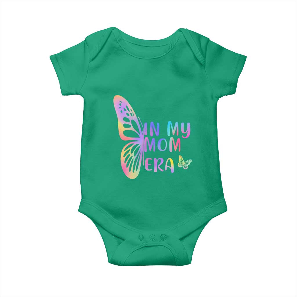 In My Mom Era Baby Onesie Colorful Butterfly Mothers Day Gift