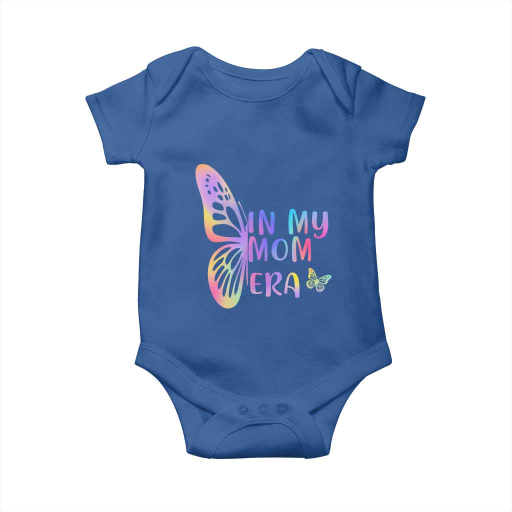 In My Mom Era Baby Onesie Colorful Butterfly Mothers Day Gift
