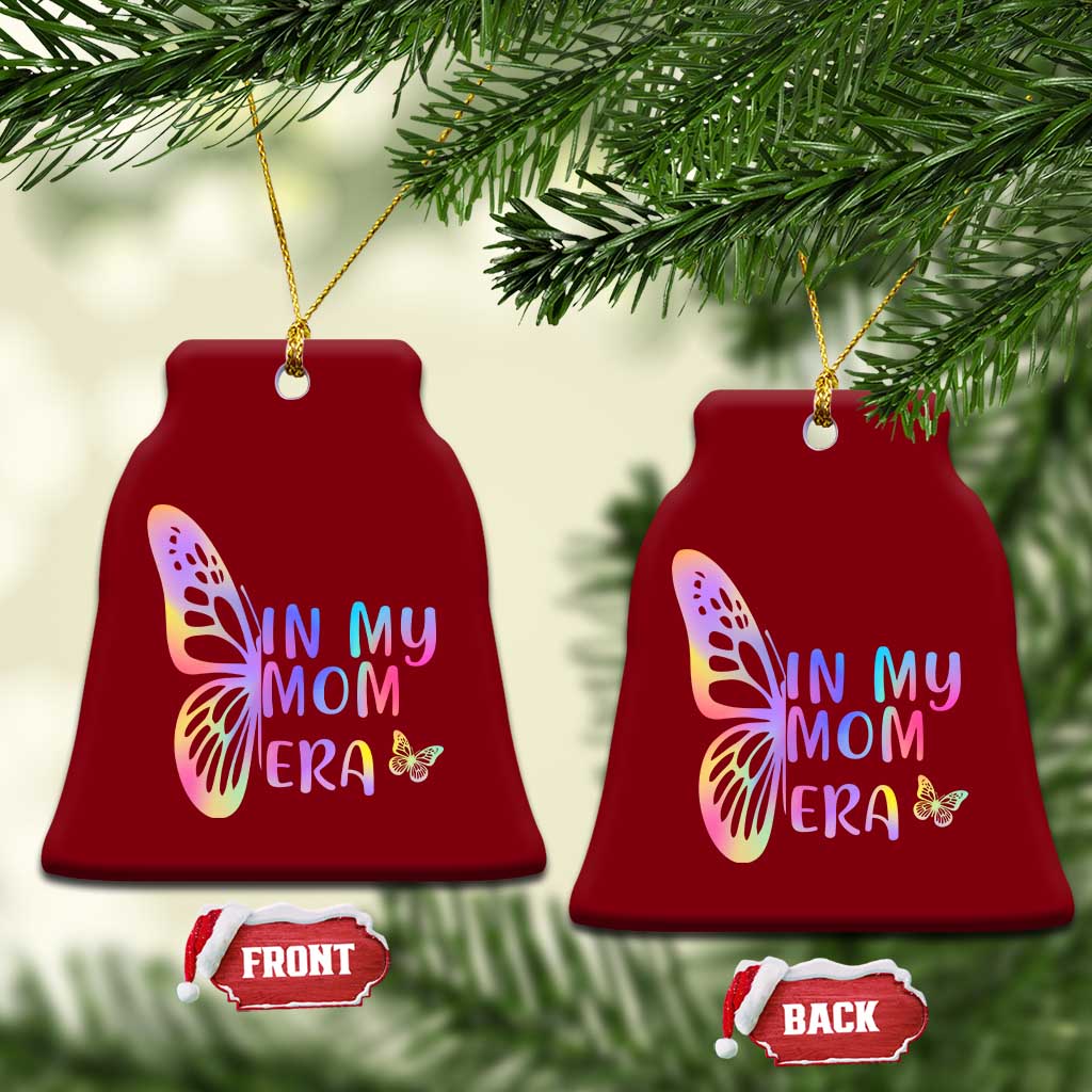 In My Mom Era Ceramic Ornament Colorful Butterfly Mothers Day Gift