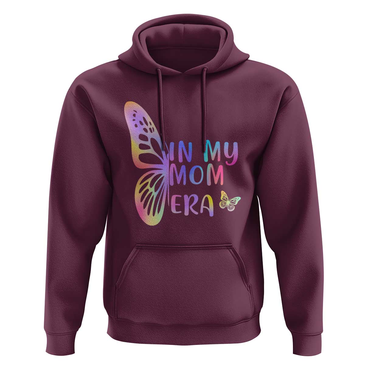 In My Mom Era Hoodie Colorful Butterfly Mothers Day Gift