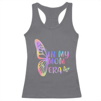 In My Mom Era Racerback Tank Top Colorful Butterfly Mothers Day Gift