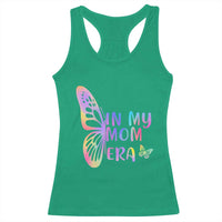 In My Mom Era Racerback Tank Top Colorful Butterfly Mothers Day Gift