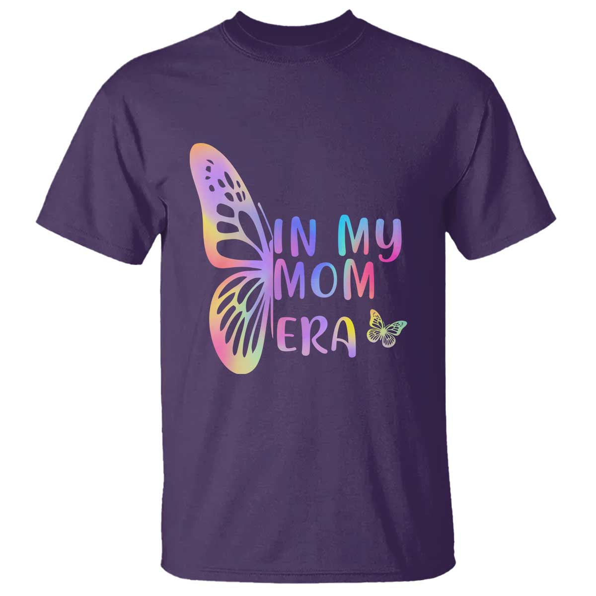 In My Mom Era T Shirt Colorful Butterfly Mothers Day Gift