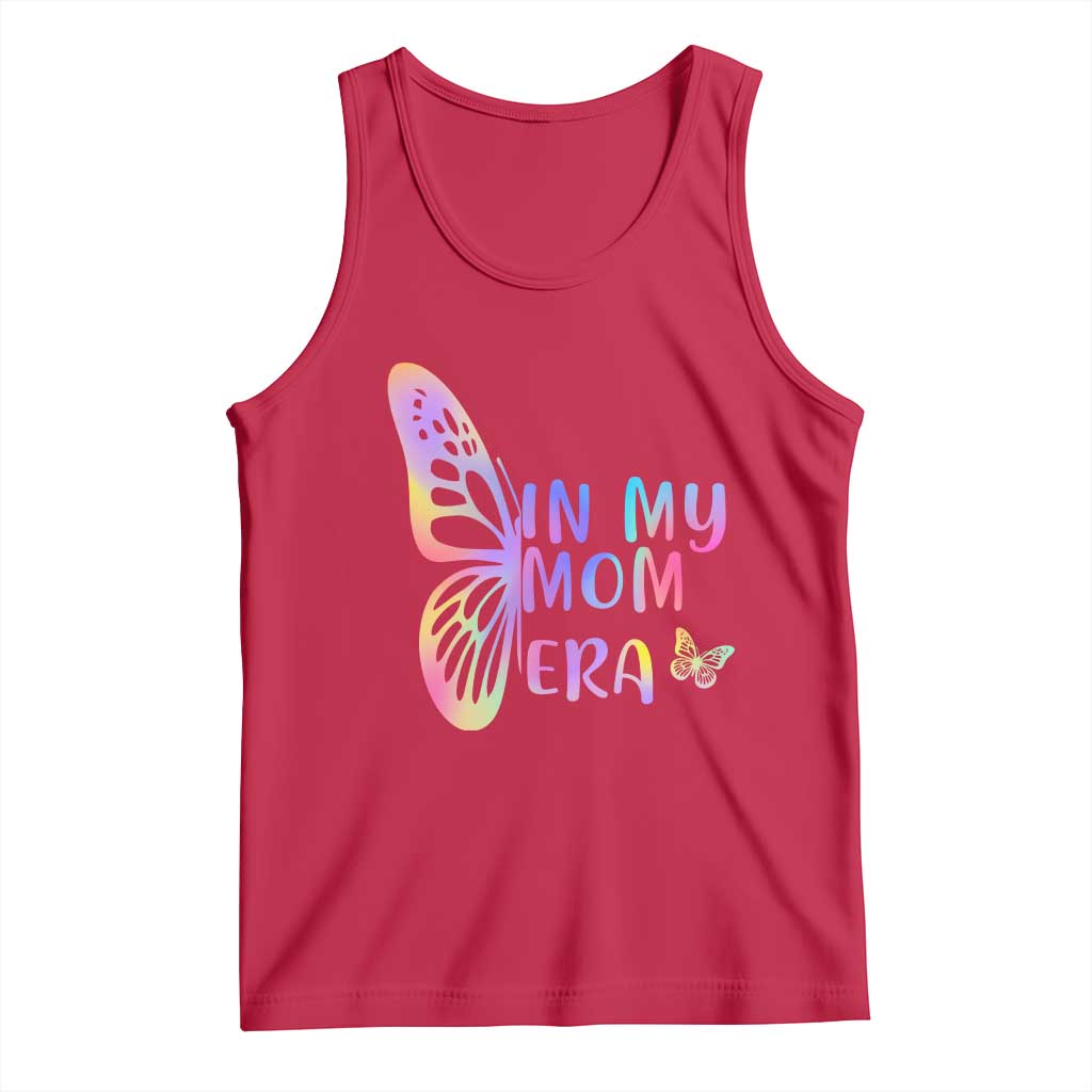 In My Mom Era Tank Top Colorful Butterfly Mothers Day Gift