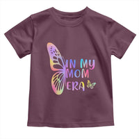 In My Mom Era Toddler T Shirt Colorful Butterfly Mothers Day Gift