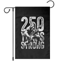 250 Years Strong Bigfoot Guitar Garden Flag USA 250th Anniversary Gift