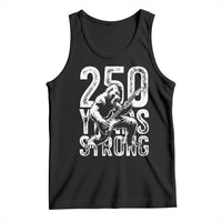 250 Years Strong Bigfoot Guitar Tank Top USA 250th Anniversary Gift