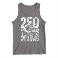 250 Years Strong Bigfoot Guitar Tank Top USA 250th Anniversary Gift