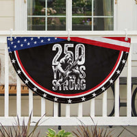 250 Years Strong Bigfoot Guitar Patriotic Fan Flag USA 250th Anniversary Gift