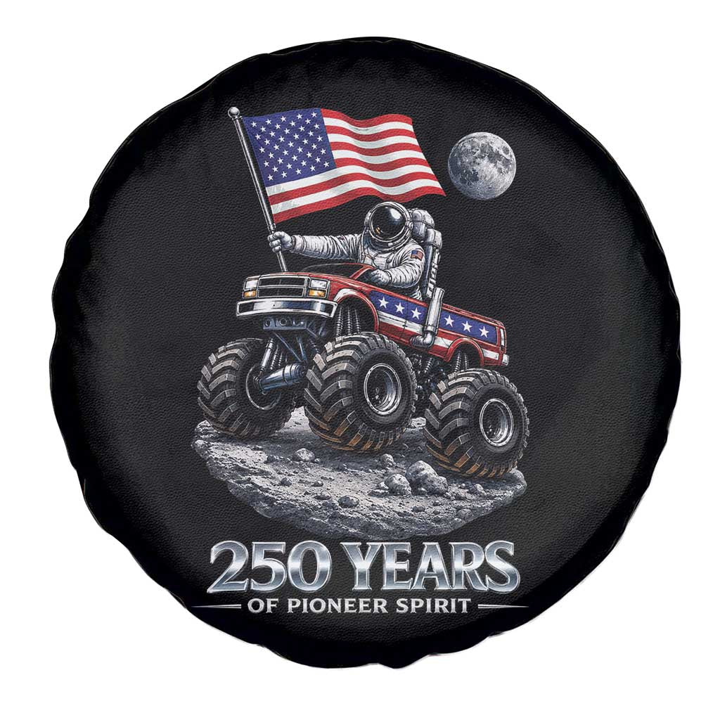Astronaut 250 Years Of Pioneer Spirit Spare Tire Cover USA 250th Anniversary