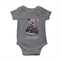 Astronaut 250 Years Of Pioneer Spirit Baby Onesie USA 250th Anniversary