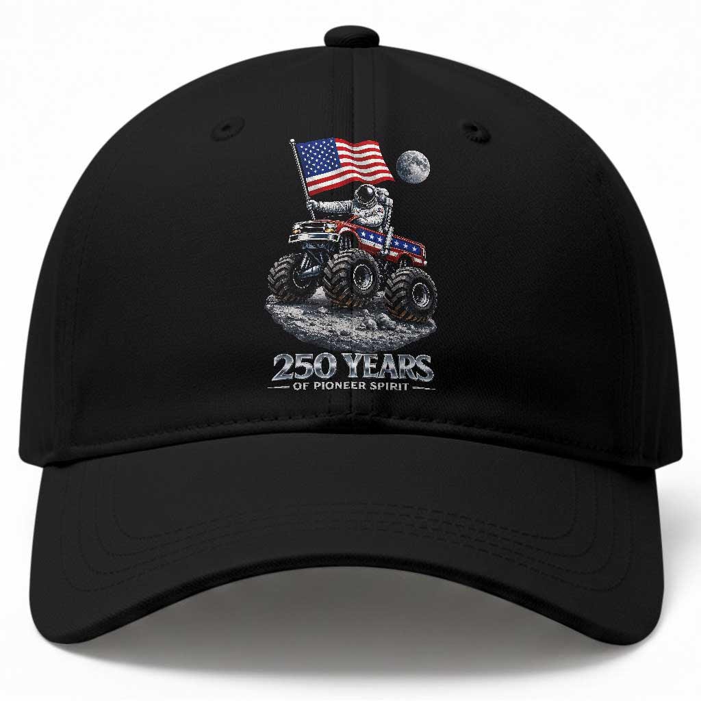 Astronaut 250 Years Of Pioneer Spirit Baseball Cap USA 250th Anniversary