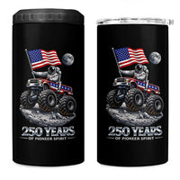 Astronaut 250 Years Of Pioneer Spirit 4 in 1 Can Cooler Tumbler USA 250th Anniversary