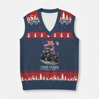 Astronaut 250 Years Of Pioneer Spirit V-Neck Knit Sweater Vest USA 250th Anniversary