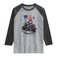 Astronaut 250 Years Of Pioneer Spirit Raglan Shirt USA 250th Anniversary