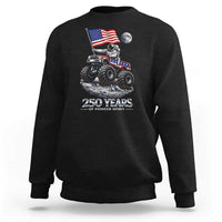 Astronaut 250 Years Of Pioneer Spirit Sweatshirt USA 250th Anniversary
