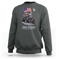 Astronaut 250 Years Of Pioneer Spirit Sweatshirt USA 250th Anniversary