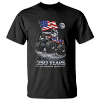 Astronaut 250 Years Of Pioneer Spirit T Shirt USA 250th Anniversary