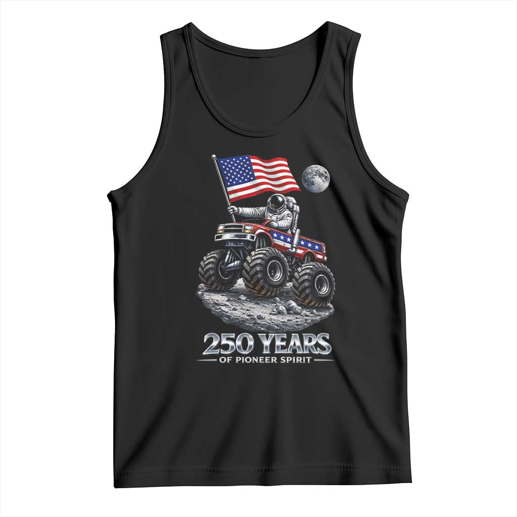 Astronaut 250 Years Of Pioneer Spirit Tank Top USA 250th Anniversary