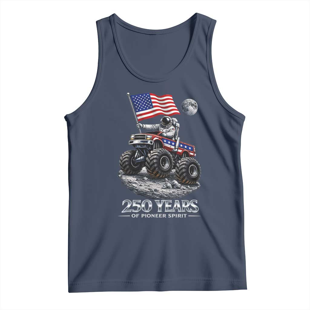Astronaut 250 Years Of Pioneer Spirit Tank Top USA 250th Anniversary