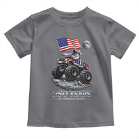 Astronaut 250 Years Of Pioneer Spirit Toddler T Shirt USA 250th Anniversary