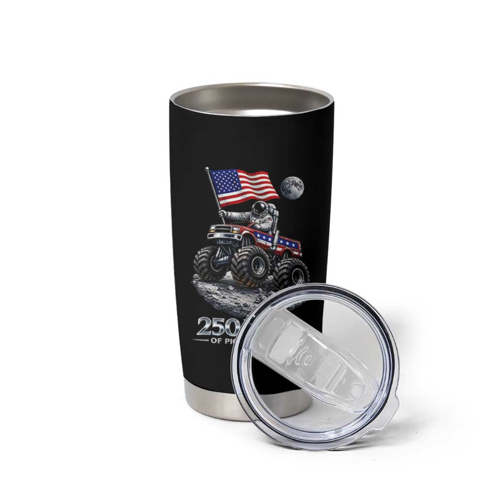 Astronaut 250 Years Of Pioneer Spirit Tumbler Cup USA 250th Anniversary